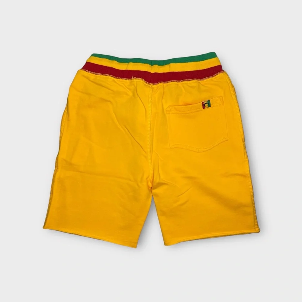 Appaman x Ziggy Marley Kids Yellow Camp Shorts